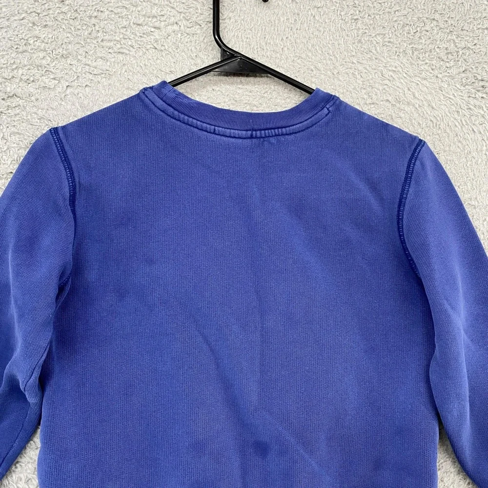 Vintage Ralph Lauren Sweatshirt Kids 5 Blue Polo Bear‎ Crewneck Pullover Y2K
